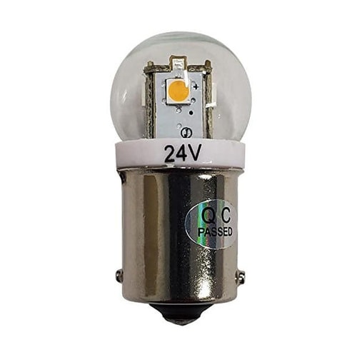 電球型LED5バルブ BA15S ピンク