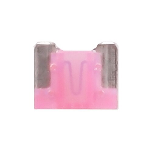 低背ヒューズ 4A ハウジングカラー:桃色/入数: