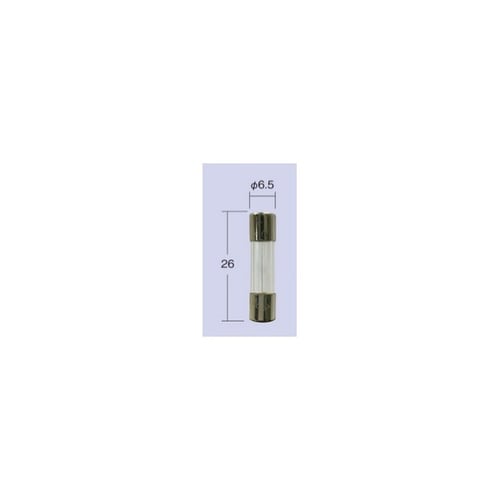 ヒューズ 管ヒューズ 10A−26ミリ/入数:1箱