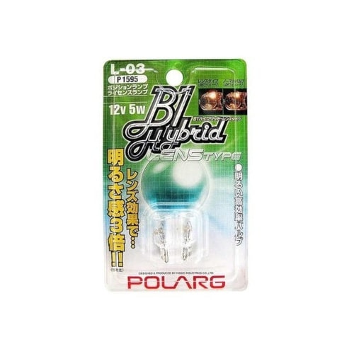 レンズバルブ T10 12V5W クリア 2個入り