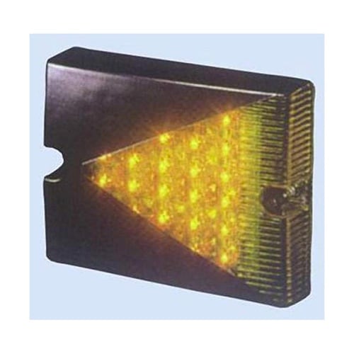 LEDシグナルランプ 黄色 12V 矢印タイプ 連