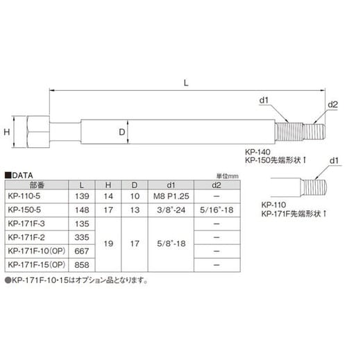 680mmヨークボルトASSY