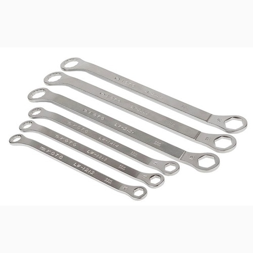 超薄型メガネレンチ6本セット