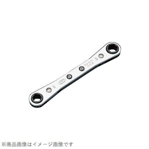 板ラチェットめがねレンチ 8×9
