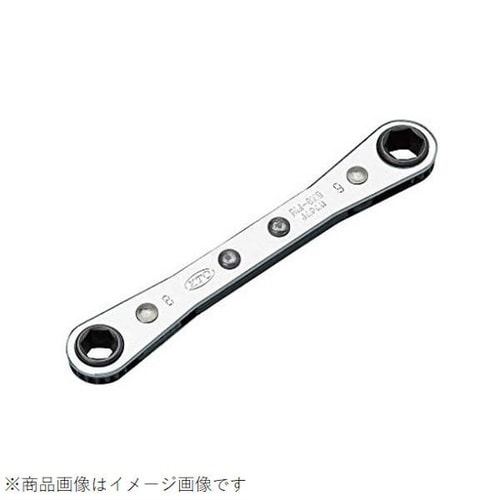 板ラチェットめがねレンチ 14×17mm