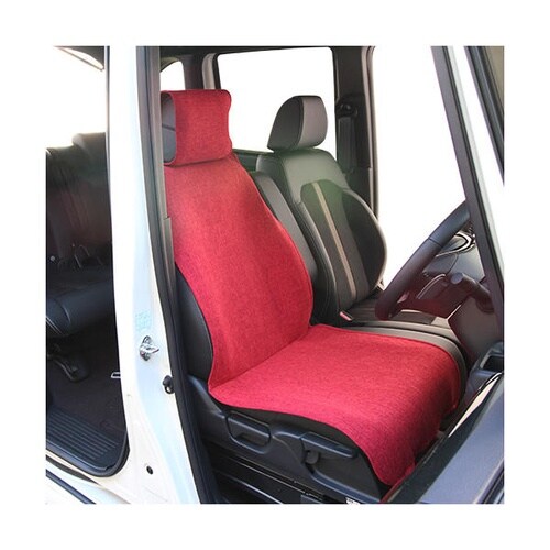 前席用シートカバー(1枚入) リネン調生地 フリー