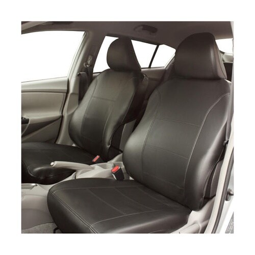 普通車用フリーサイズ前席用1枚セット ブラック&ブ