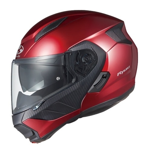 フルフェイスヘルメット RYUKI シャイニーレッ