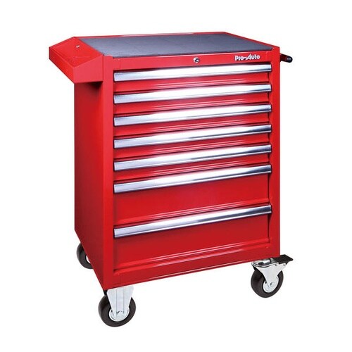 7段引出し式ローラーキャビネット