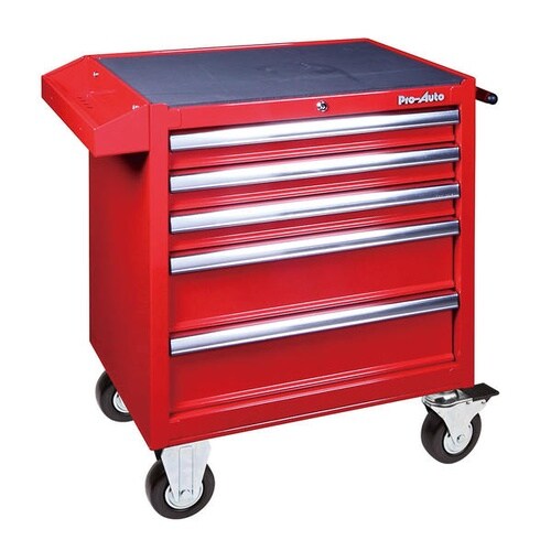 5段引出し式ローラーキャビネット