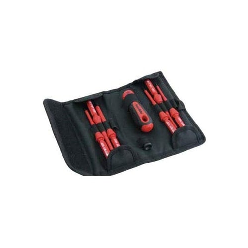 8本組 差替え式絶縁トルクスドライバーセット