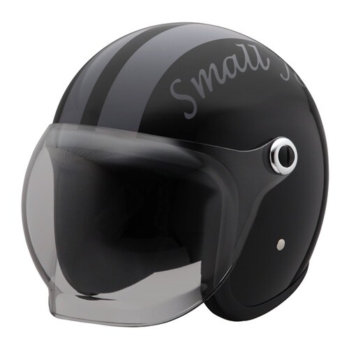 スモールジェットヘルメット ブラック フリーサイズ