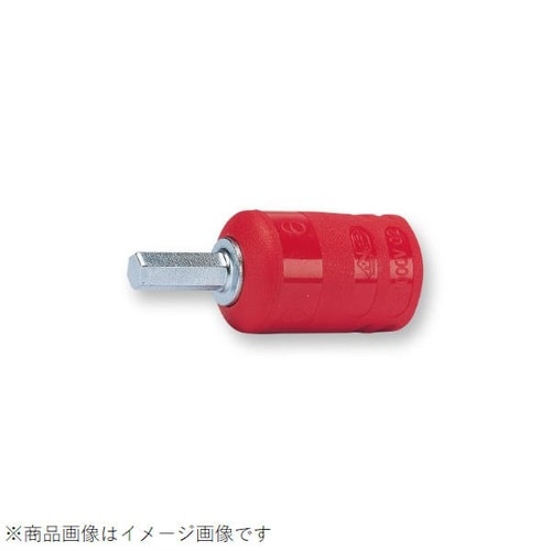 3/8インチ 絶縁ヘックスビットソケット 6mm