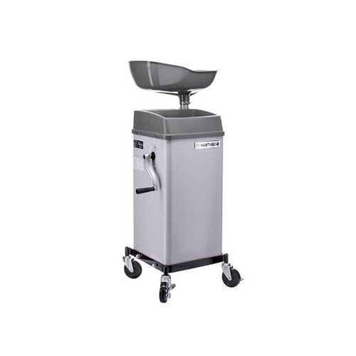 オイルドレン 手回しポンプ付 グレイッシュホワイト