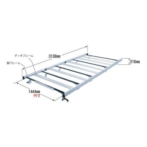 ルーフキャリア NV350キャラバン/コモE26系