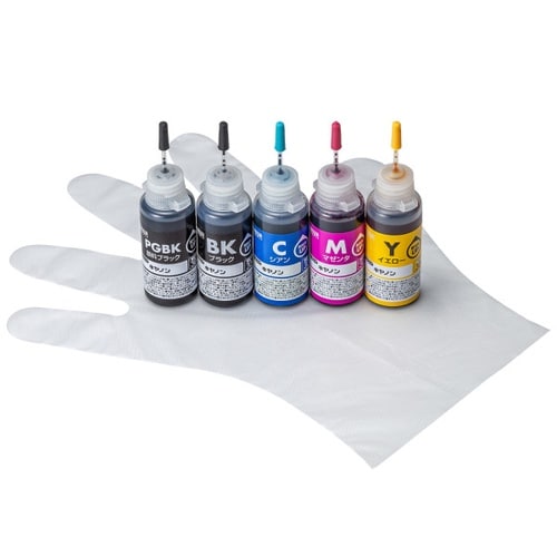 汎用 キヤノン用詰め替えインク 5色
