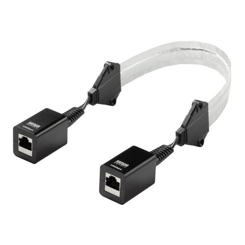 すきま用 CAT6A 延長LANケーブル