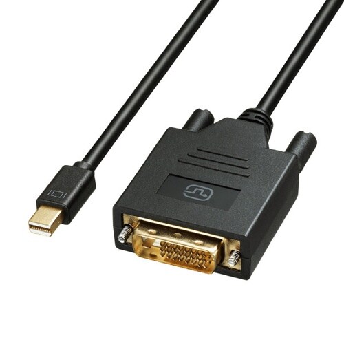 ミニDisplayPort−DVI変換ケーブル