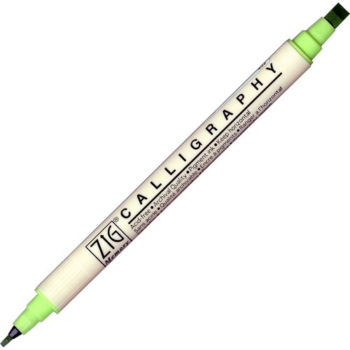 ZIG メモリーカリグラフィー キウイ×12