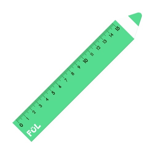 FUL ペンシルーラー フルグリーン×10