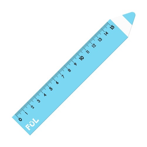 FUL ペンシルーラー フルアクア×10