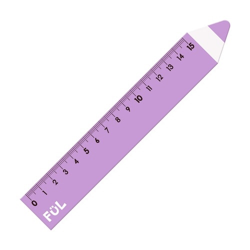 FUL ペンシルーラー フルパープル×10