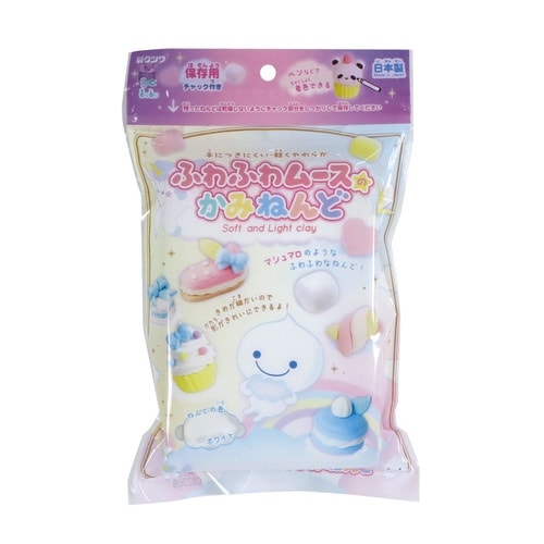 ムースのかみねんど(白)