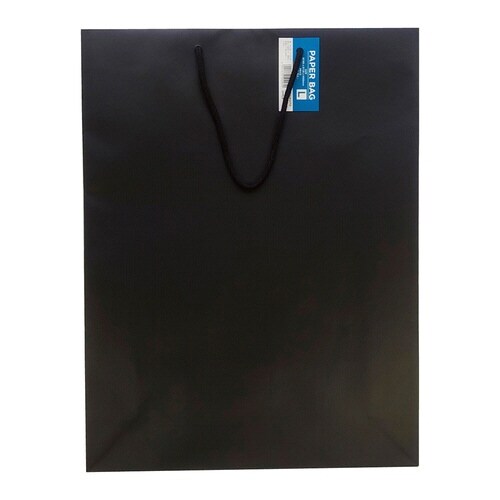 紙袋ブラックL×100