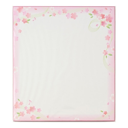 色紙 さくら×10