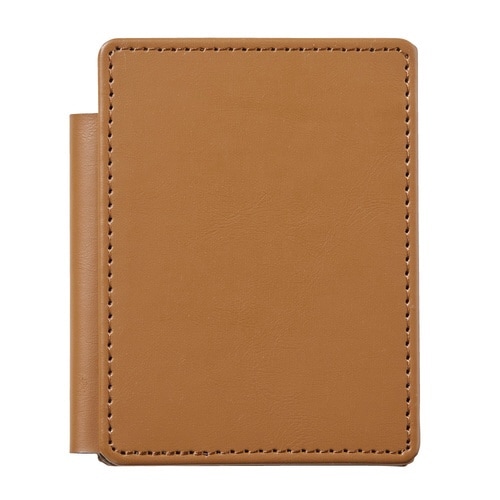 レザフェスUスライドメモパッド キャメル A7×2