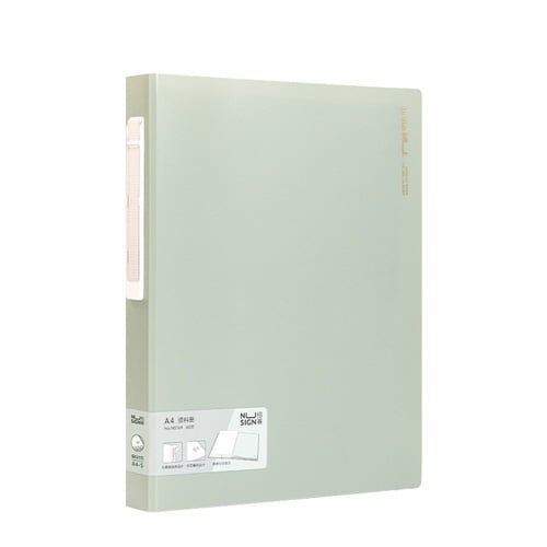 クリアポケットファイル/60ページ/グリーン