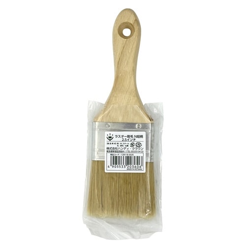 356Nラスター刷毛黒毛3inch