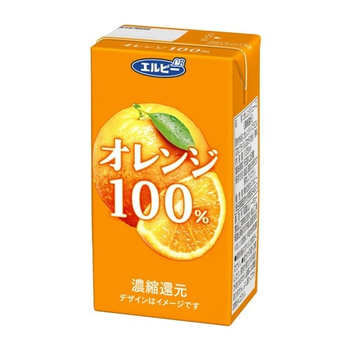 オレンジ100%ジュース 125ml 24本
