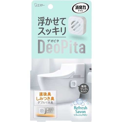 消臭力DeoPita トイレ用本体 Rサボン