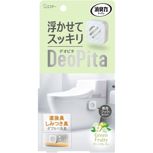 消臭力DeoPita トイレ用本体 グリーンF