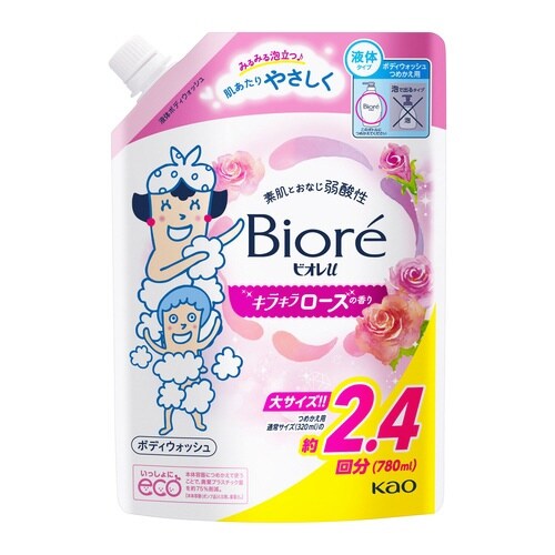 ビオレu キラキラローズ 詰替780ml