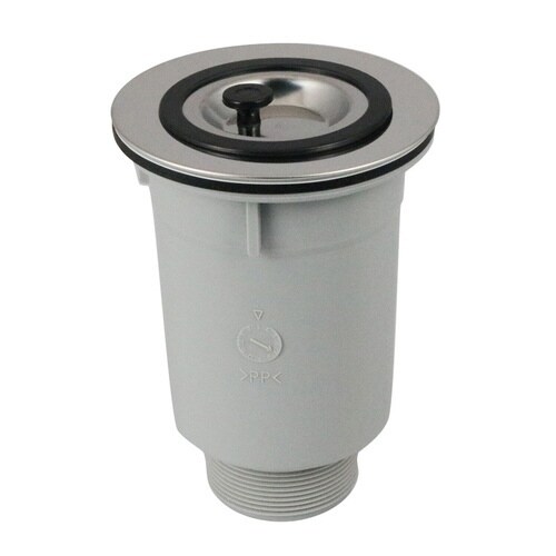 小型ゴミ収納器付防臭排水トラップ(50A) 2吋