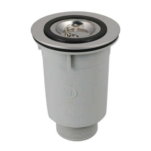 小型ゴミ収納器付防臭排水トラップ(50A) 2吋