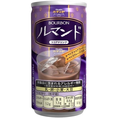 ルマンドココアドリンク缶 180g 30缶