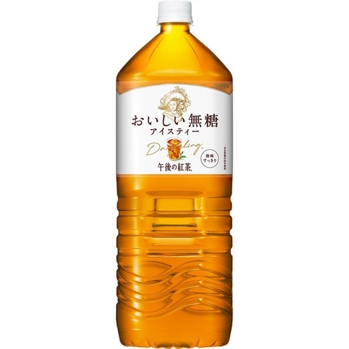 午後の紅茶 おいしい無糖 2L 4本