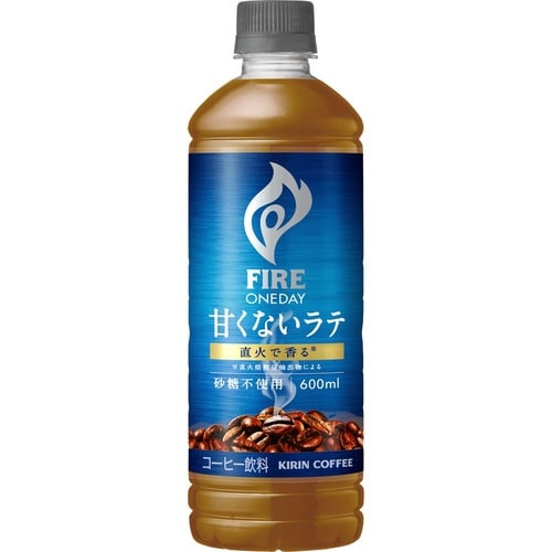 ファイア 甘くないラテ600ml 24本