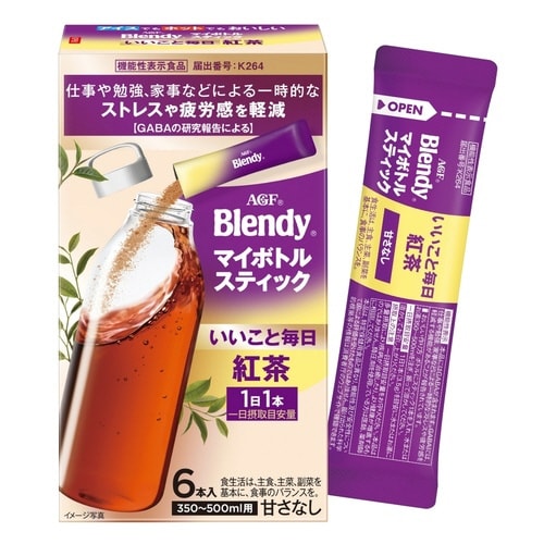 ブレンディマイボトルスティックいいこと毎日紅茶6本
