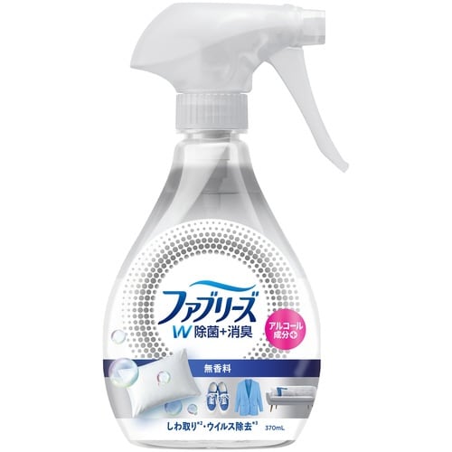 ファブリーズW除菌 無香料アルコール成分370ML