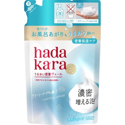 ライオン ハダカラ泡ボディソープ 詰替 440ML