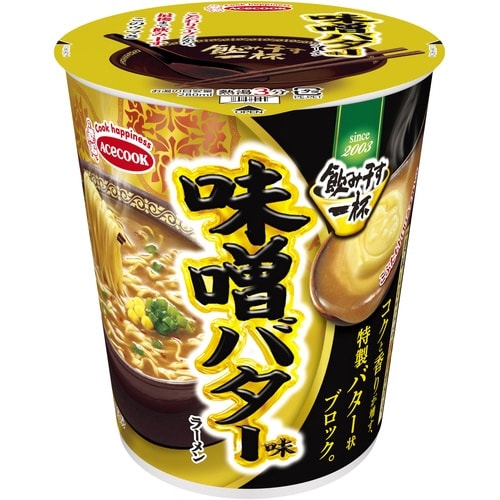 飲み干す一杯 味噌バター味ラーメン 67g 12食