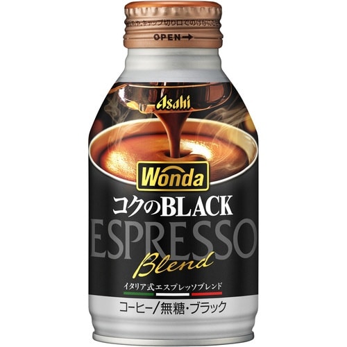ワンダ コクのブラック ボトル缶285ml 24本