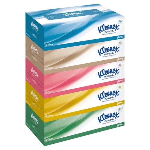 クリネックスティシュー 1梱(60箱) 1−4梱