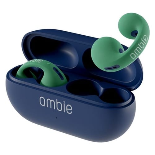 サウンドイヤーカフ グリーン×インディゴ