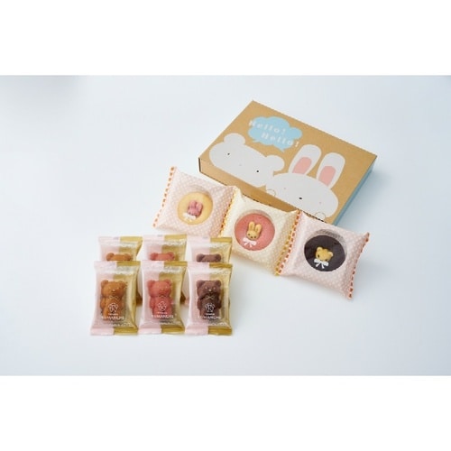 クマ型フィナンシェ&アニマルドーナツ 9個