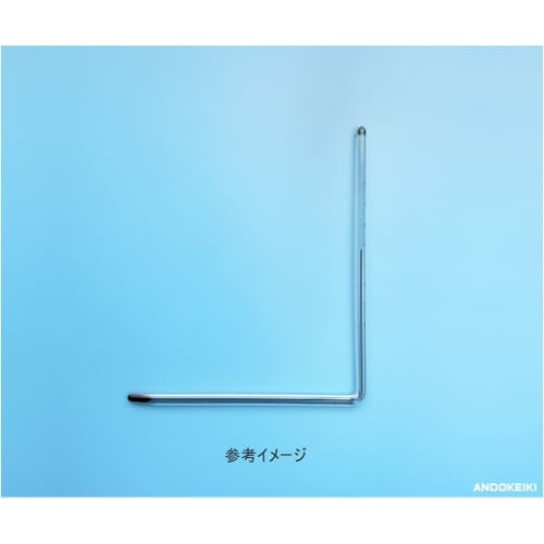 L型温度計 赤液 0ー150℃(1℃目盛